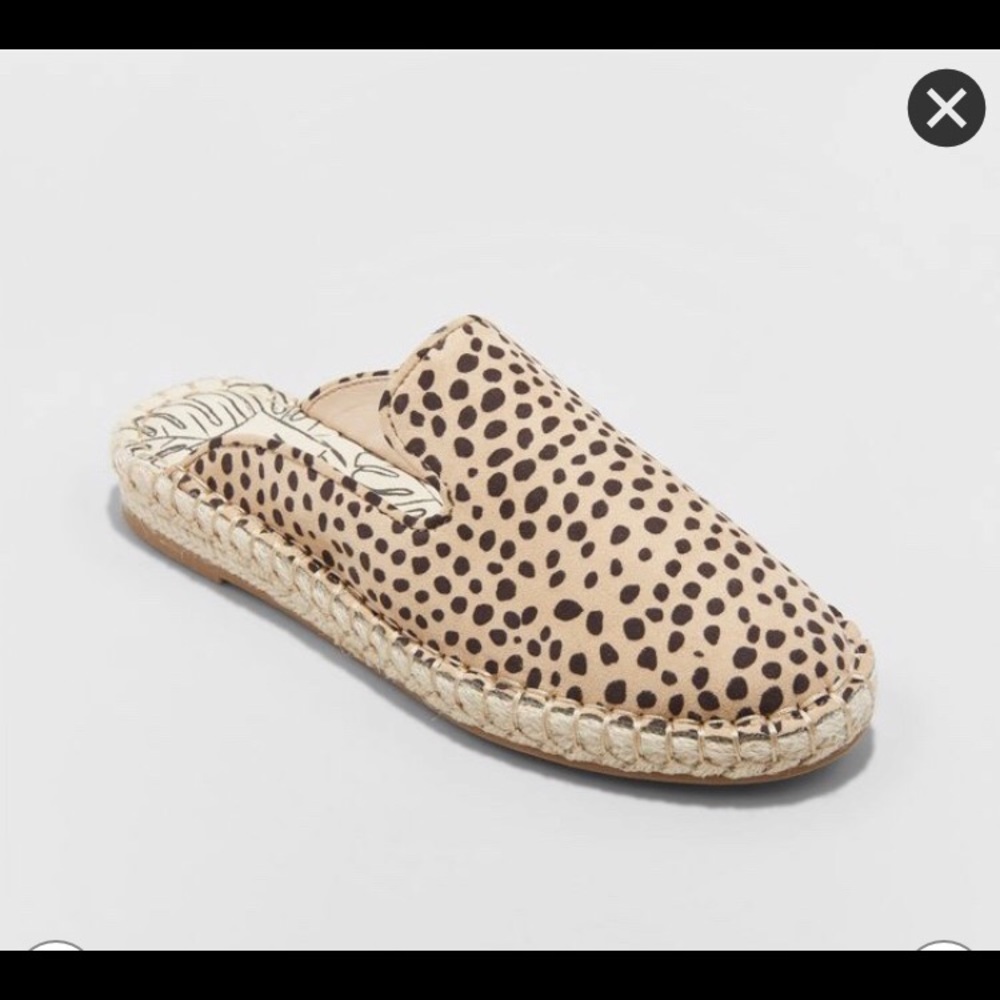 Dv Espadrilles Leopard Mules